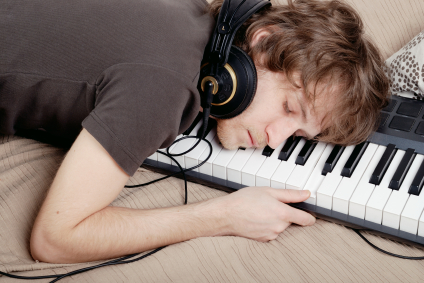 Asleep on keyboard