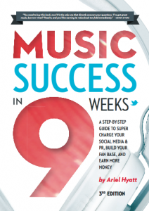 Screen shot 2012 02 23 at 8.03.26 AM1 212x300 Download a Free Chapter from Ariel Hyatts Newly Updated Music Success in 9 Weeks