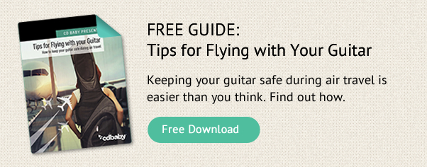 How to keep 
your guitar safe during air travel