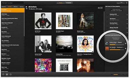 Amazon Cloud Player MP3 Store