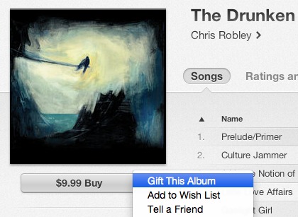 iTunes: Gift This Album