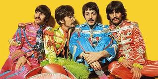 A band photo of The Beatles