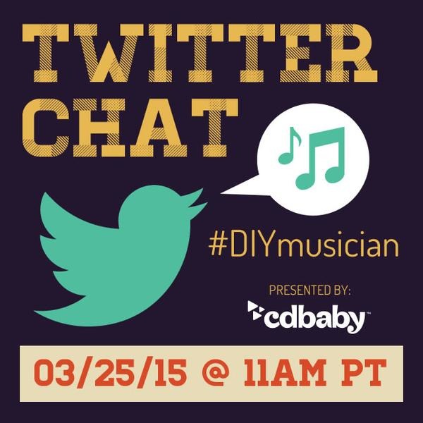 #DIYmusician: CD Baby's Twitter Chat