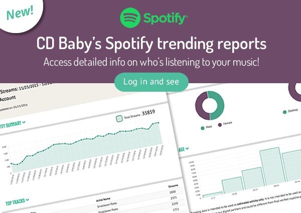 Spotify trending reports