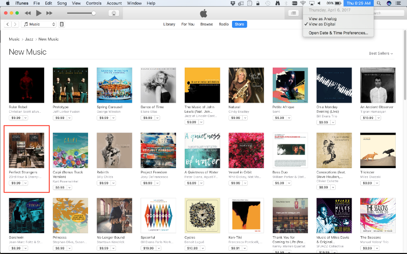 Charting on iTunes