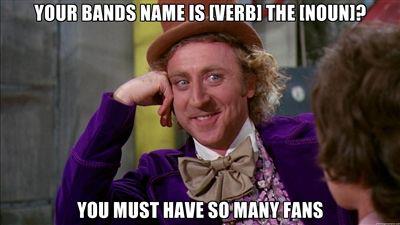 Naming your band