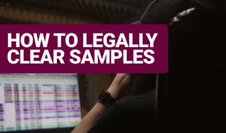 How to legally clear samples