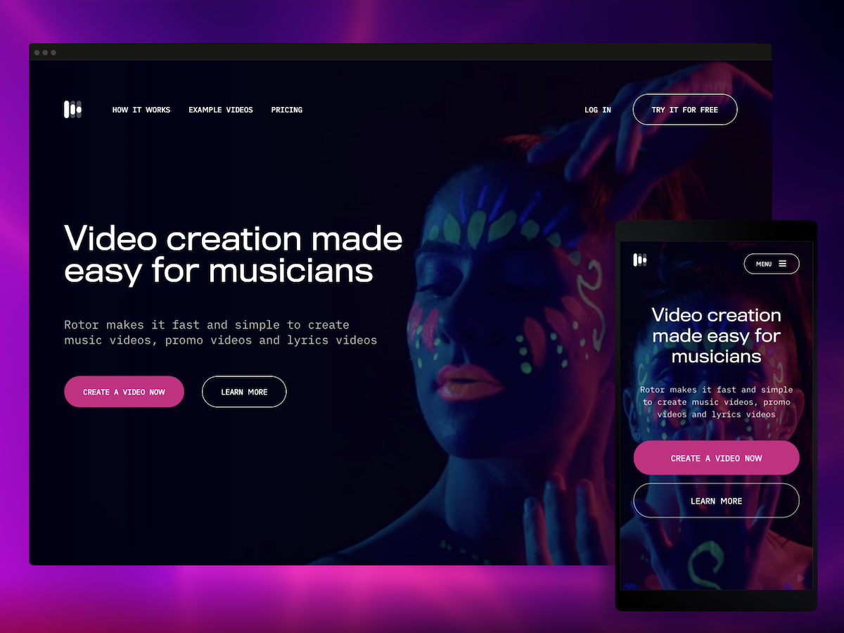 The fast way to create music videos