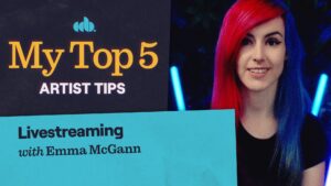 Livestreaming tips for artists