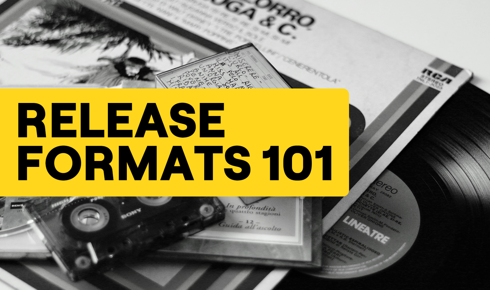 The basics of music release formats
