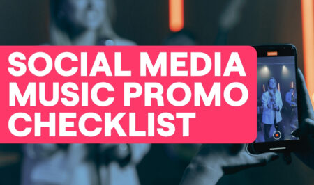 Social media music promo checklist