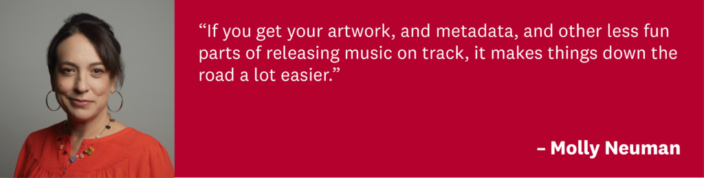 Molly Neuman on why music metadata matters